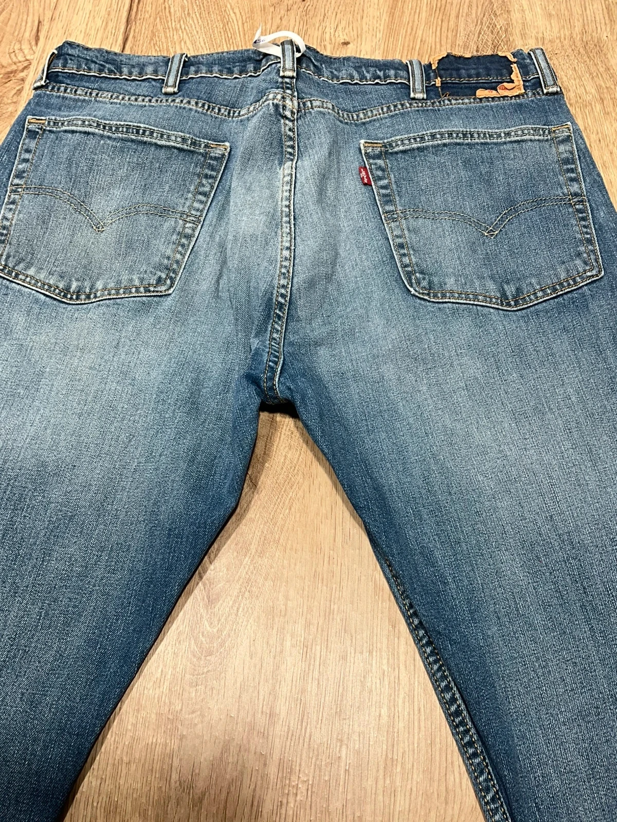 Jean Levi’s Straight W38 L32 Vintage Bleu Lvh 256 – photo 9